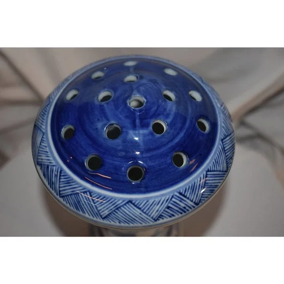 Vintage Berry Strainer Ceramic Vase - Picture 2 of 10